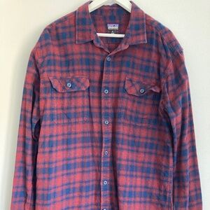 Patagonia Men's Fjord Flannel Shirt, 100% organic cotton, XL.